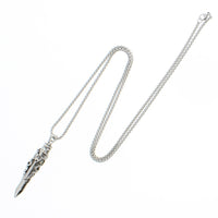 Engraved Bullet Chain Necklace
