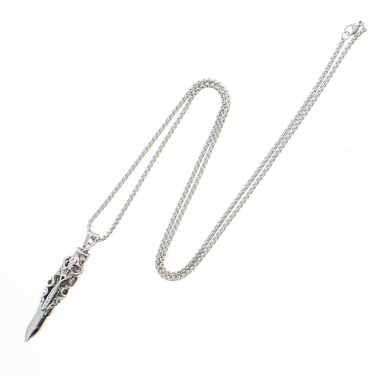 Engraved Bullet Chain Necklace