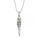 Engraved Bullet Chain Necklace