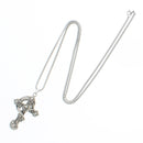 Skull, Cross & Snake Pendant Chain Necklace