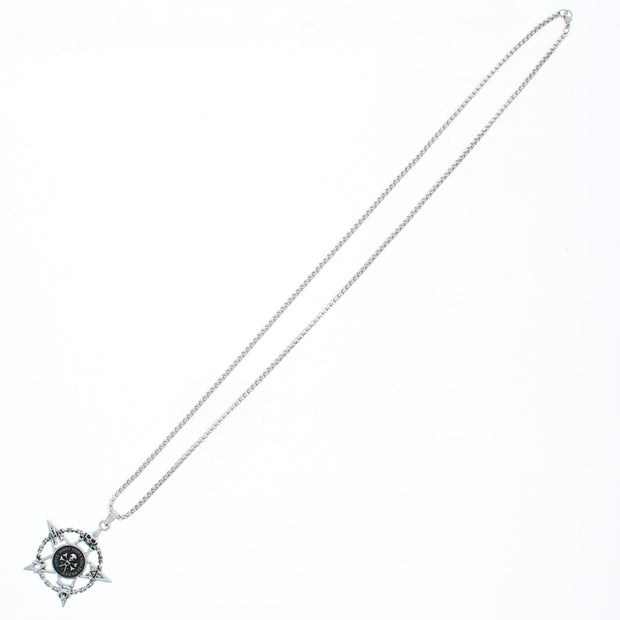 Skull Pentagram Chain Necklace