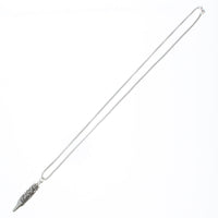 Patterned Heavy Bullet Chain Necklace