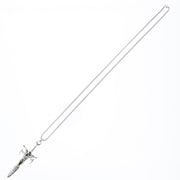 Skeleton on Sword Chain Necklace
