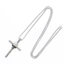 Skull Cross Chain Necklace