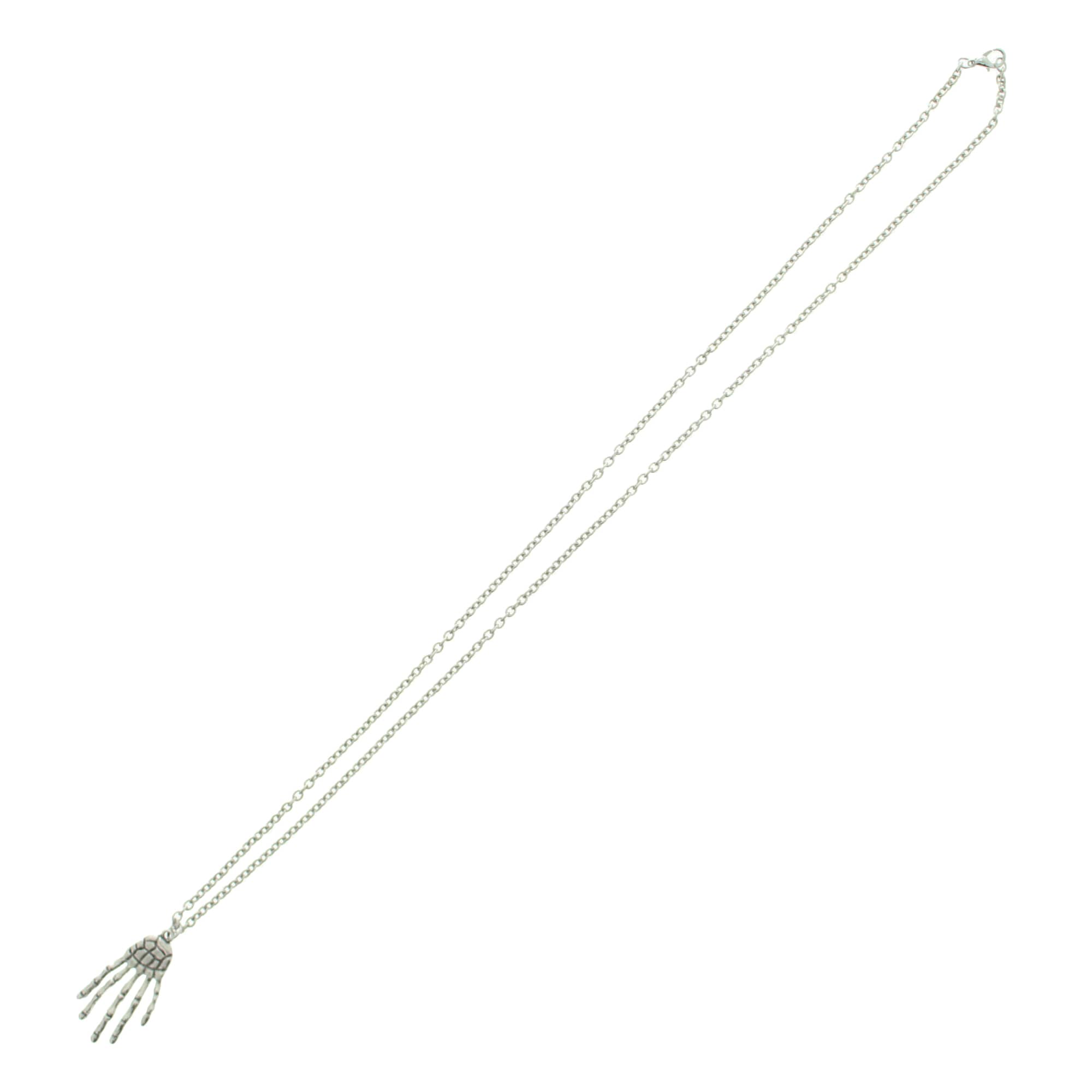 Small Skeleton Hand Necklace