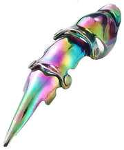 Metallic Multicolour Full Finger Ring