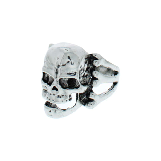 Skull Ring with Skeleton Bones