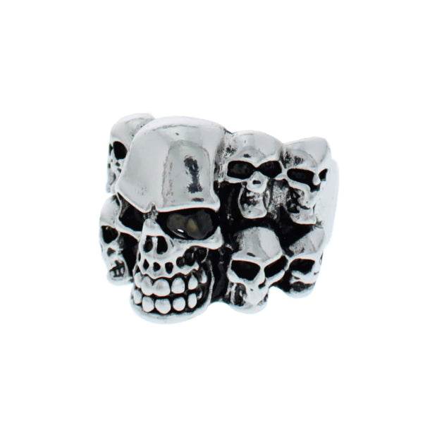 Multiple Skulls Ring