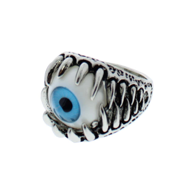 Evil Eye & Fangs Ring
