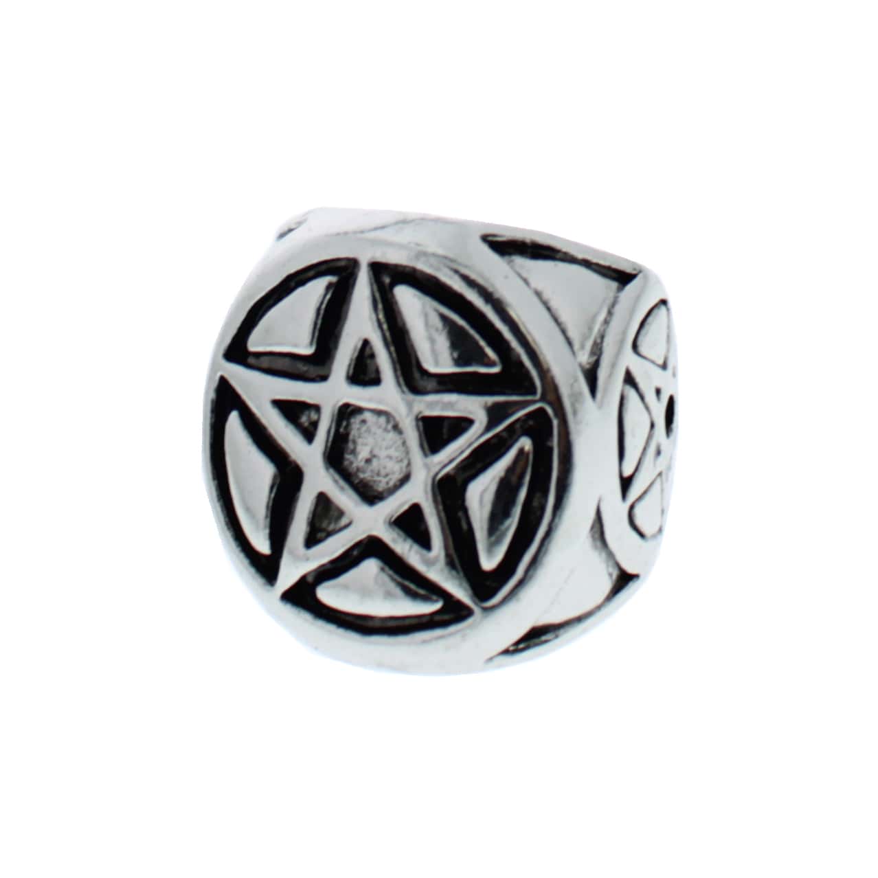 3 Sided Pentagram Ring