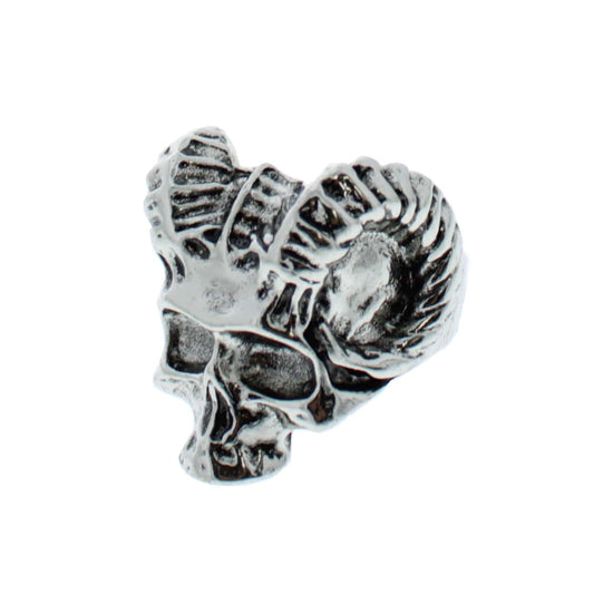 Ram Skull Ring