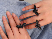 Black Bat Ring