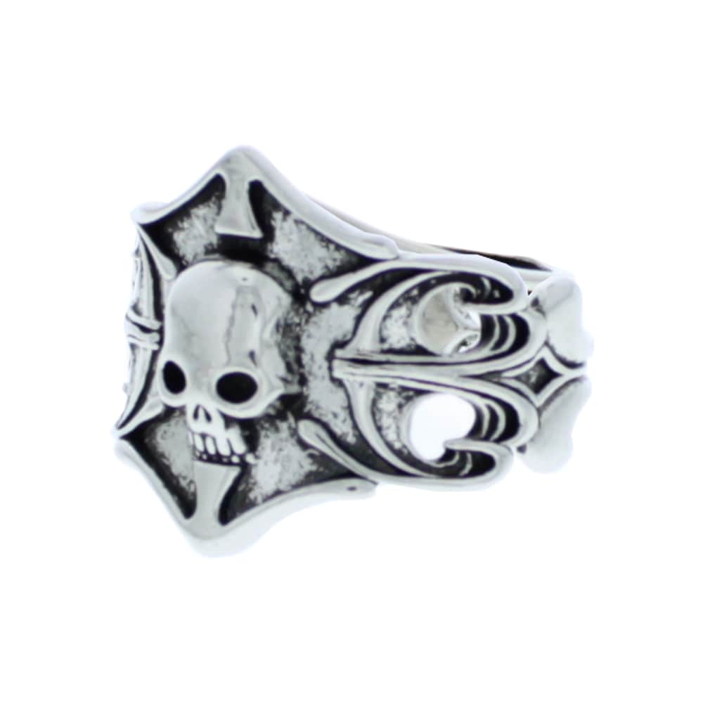Arched Skull Ring