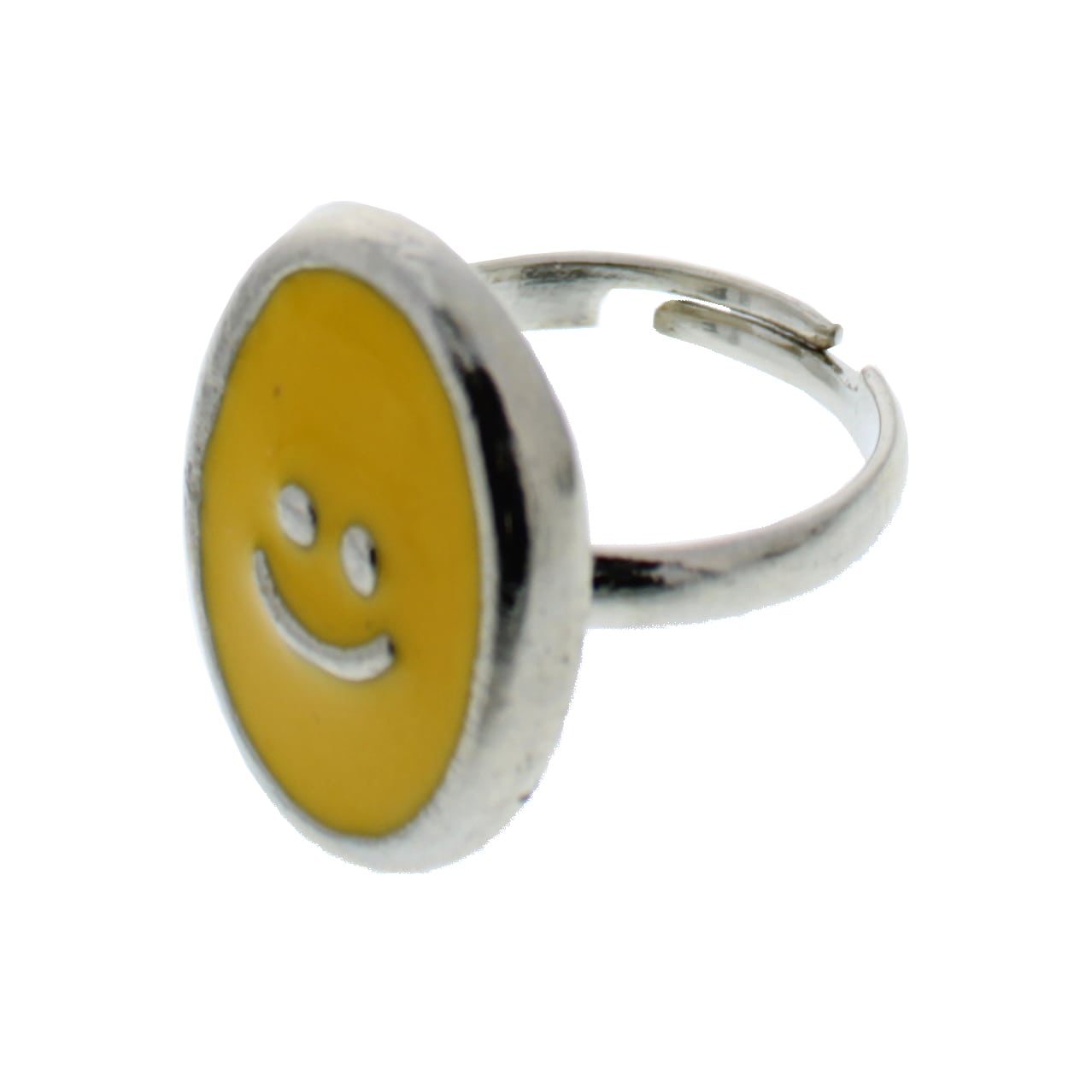 Smiley Face Adjustable Ring