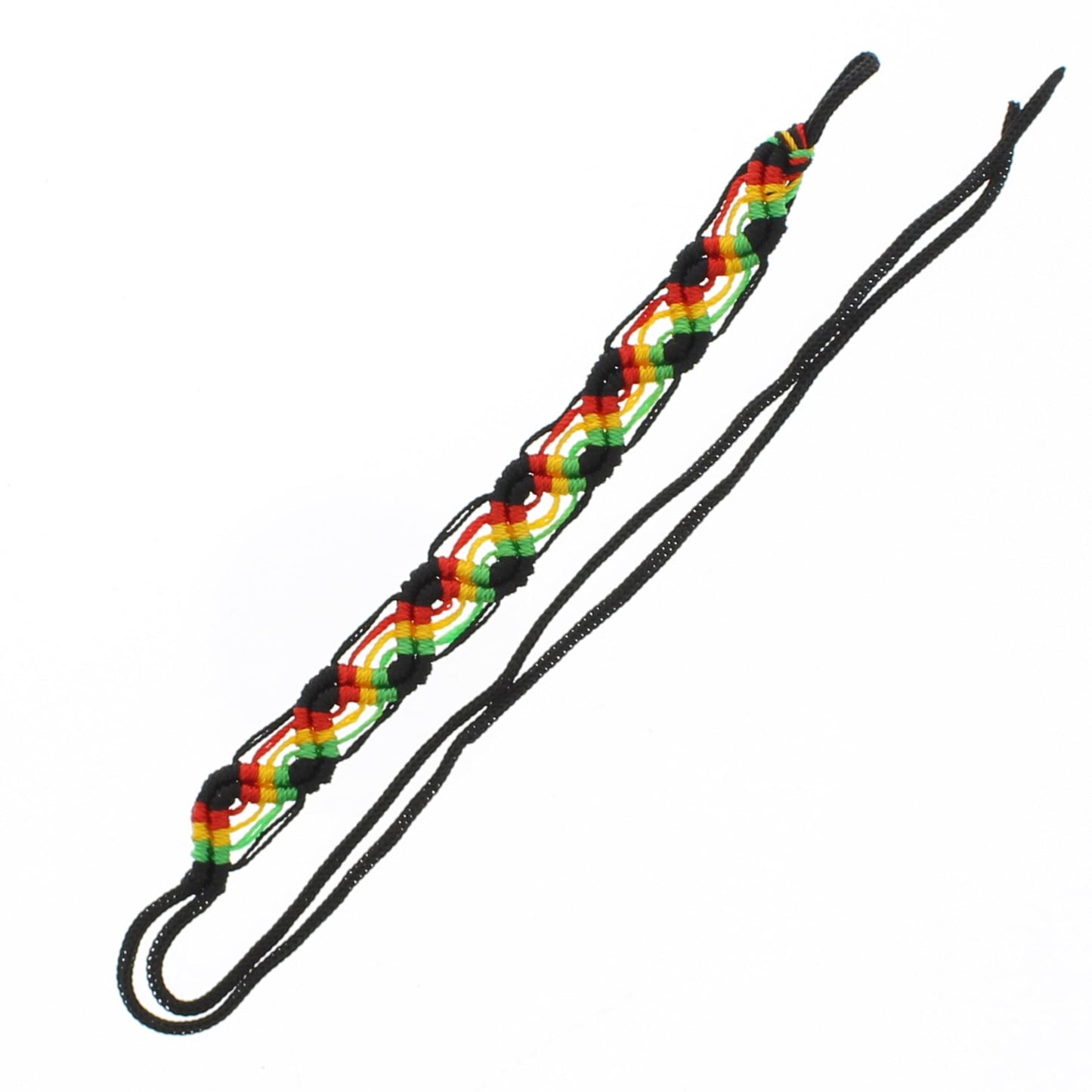 Rasta Braided Bracelet