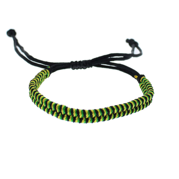 Jamaica Rope Braided String Tie Bracelet