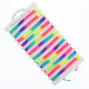 Fluorescent Neon Rainbow Rope Braided String Tie Bracelet