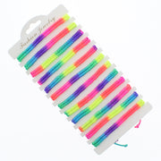 Fluorescent Neon Rainbow Rope Braided String Tie Bracelet