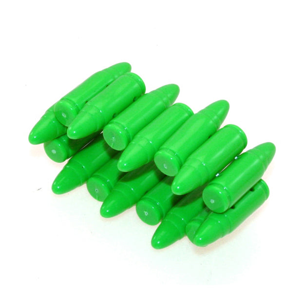 Plastic Neon Bullet Bracelet