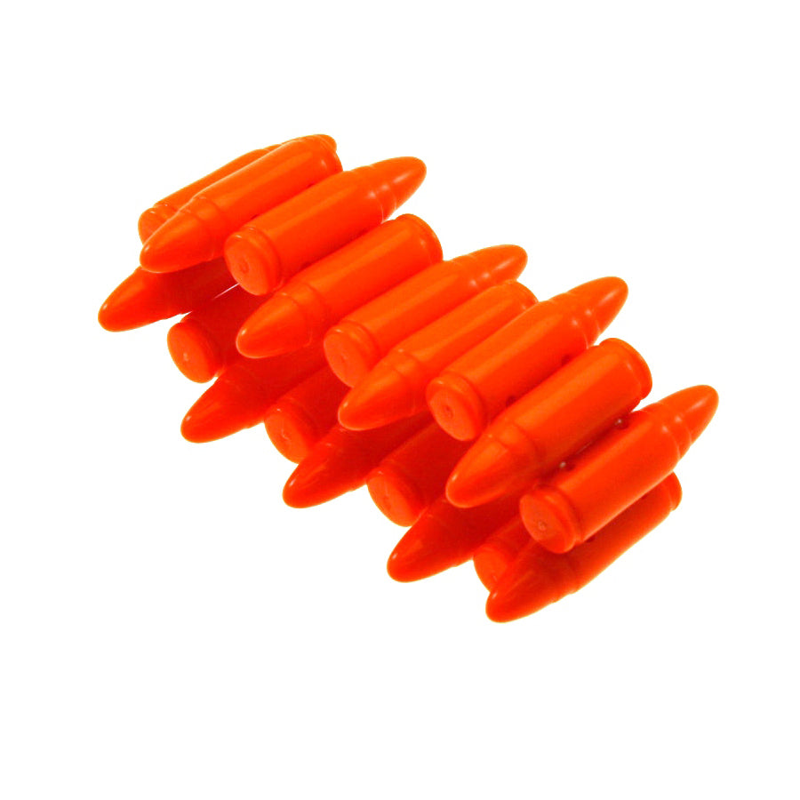 Plastic Neon Bullet Bracelet