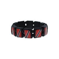 Trinidad & Tobago Flag Wooden Bracelet