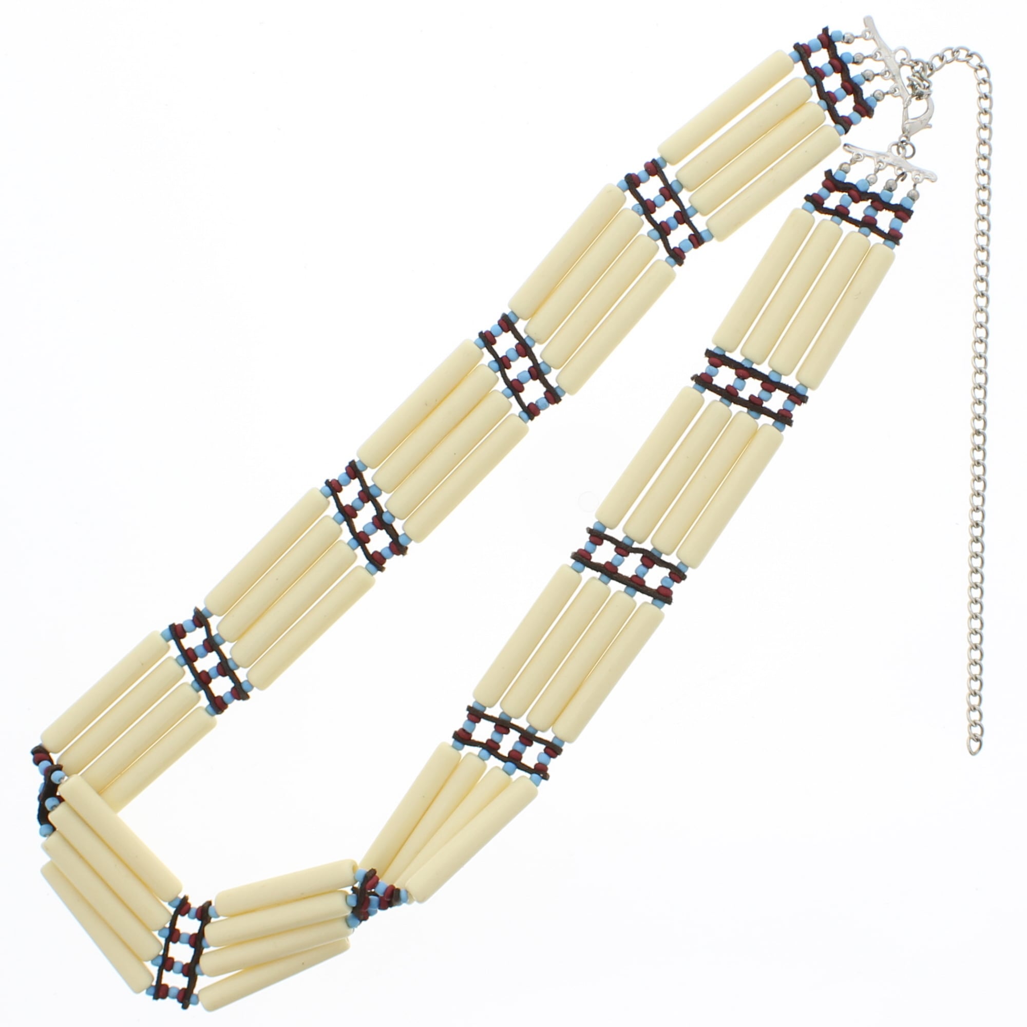 Native American Style Wampum Shell & Beaded Belt
