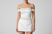 Single Row Shell & Rope Belt with Braided Edge