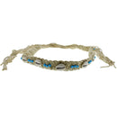 Seashell & Blue Beaded Belt