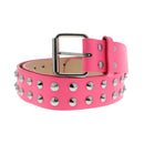2 Row Conical PU Studded Belt
