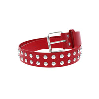 2 Row Conical PU Studded Belt