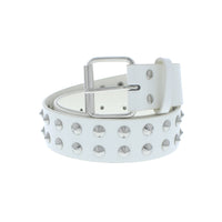 2 Row Conical PU Studded Belt