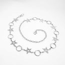 Pentacle & Rings Chain Belt