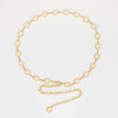 Flower Charm Chain Belt