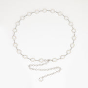 Flower Charm Chain Belt
