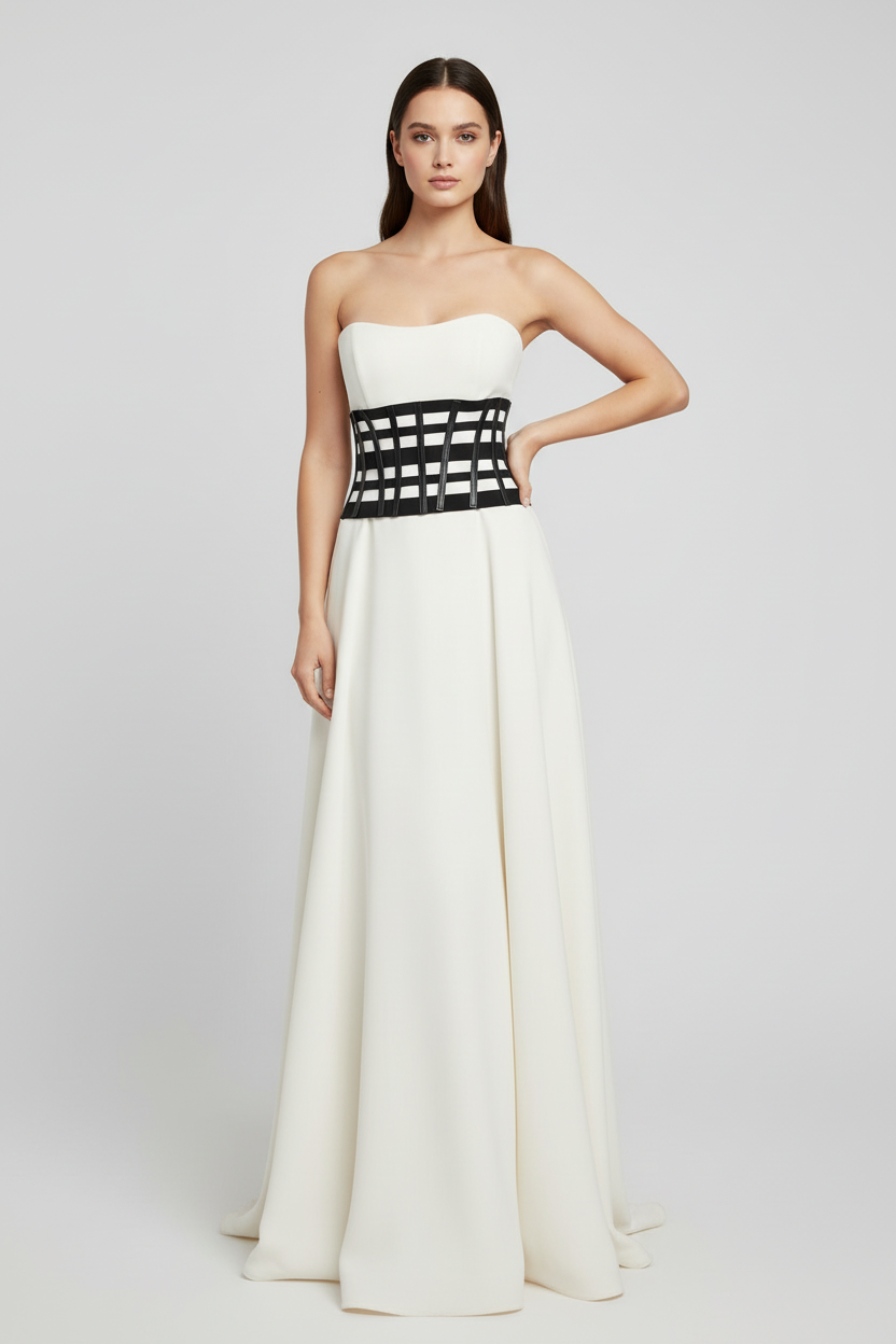 Cage Effect Elasticated Waist Belt