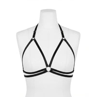 Adjustable Black Body PU leather Brace