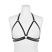 Adjustable Black Body PU leather Brace