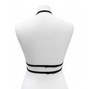 Adjustable Black Body PU leather Brace