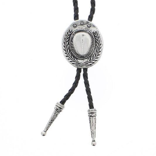 Vintage Cowboy Hat Western Bolo Tie