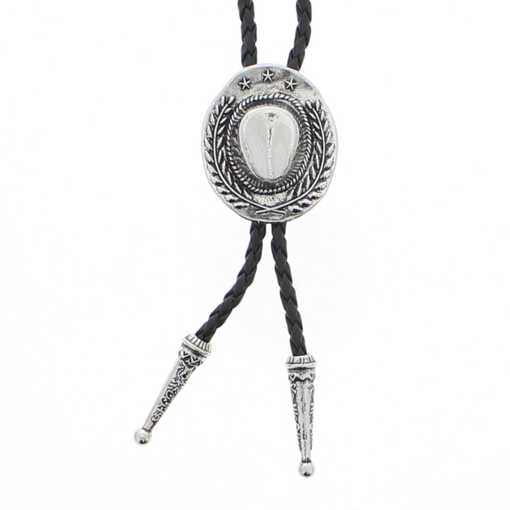 Vintage Cowboy Hat Western Bolo Tie