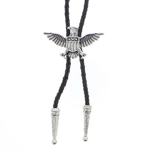 Vintage American Eagle Western Bolo Tie
