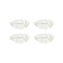 Assorted Colour Rhinestones Leaf Design Hair Barrettes Clips