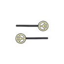 CND Peace Sign Hair Grips