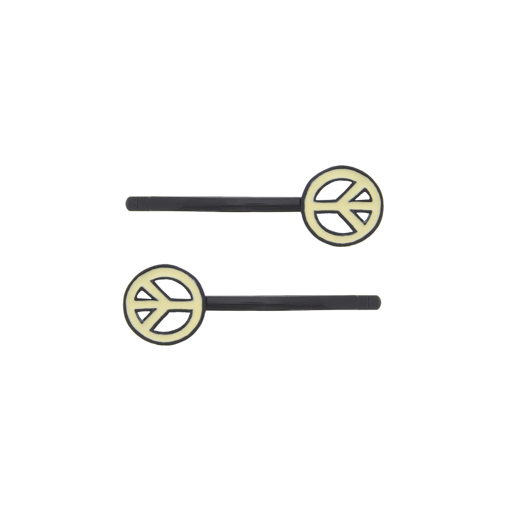 CND Peace Sign Hair Grips