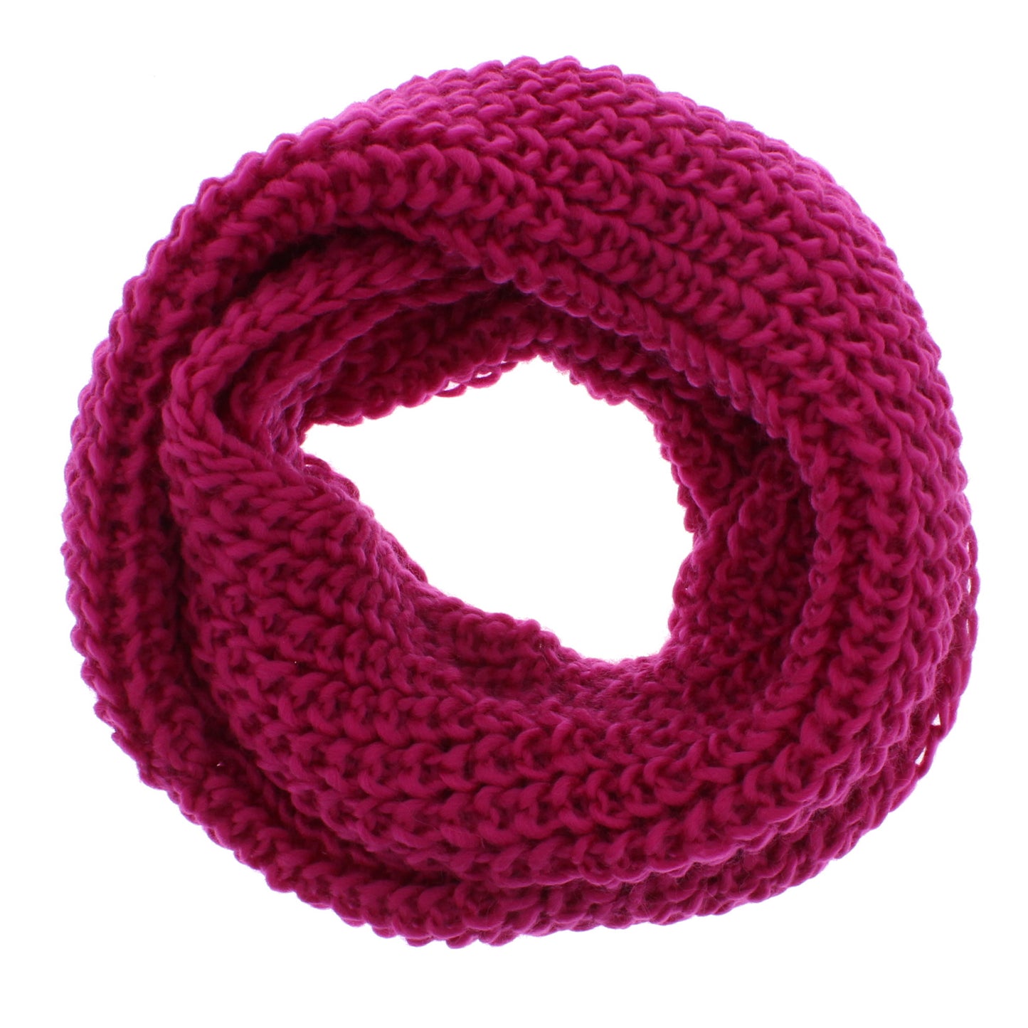 Warm Knitted Womens Loop Scarf / Snood/ Cowl