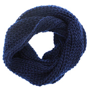 Warm Knitted Womens Loop Scarf / Snood/ Cowl
