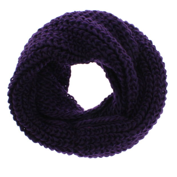 Warm Knitted Women's Loop Scarf/ Snood/ Cowl