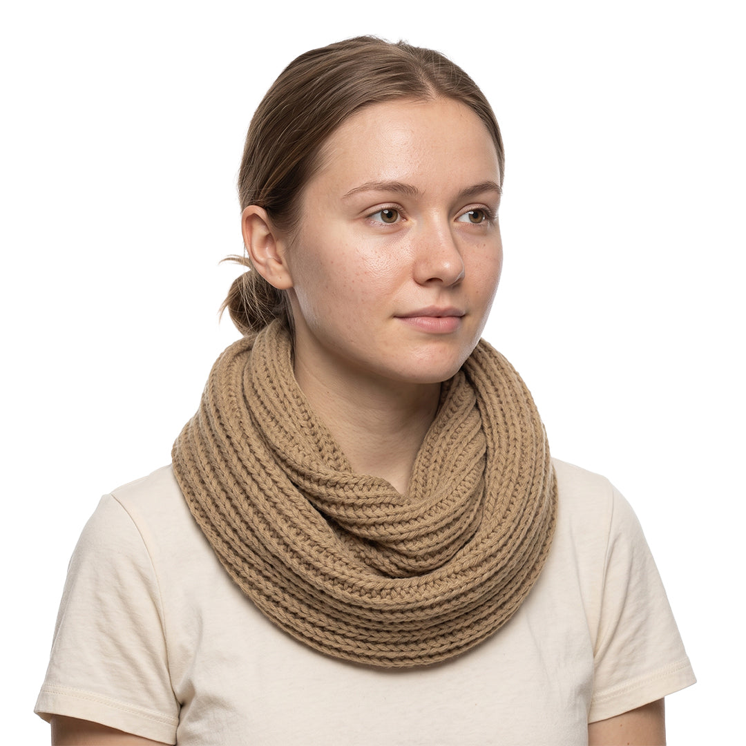 Knitted Chunky Ribbed  Snood