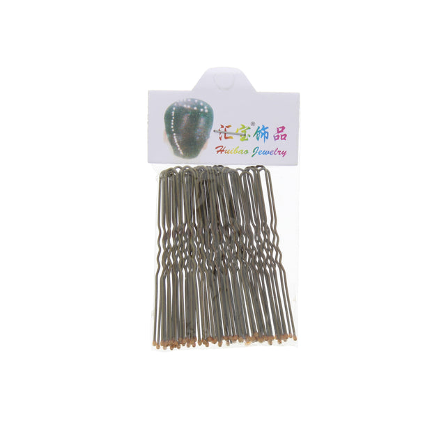Pack of 36 Brown 7cm U-Pins