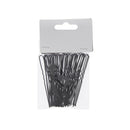 Pack of 100 Black 7cm U-Pins